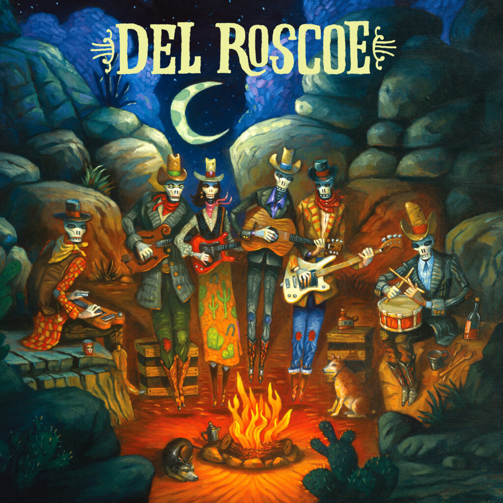 Del Roscoe debut album cover artwork